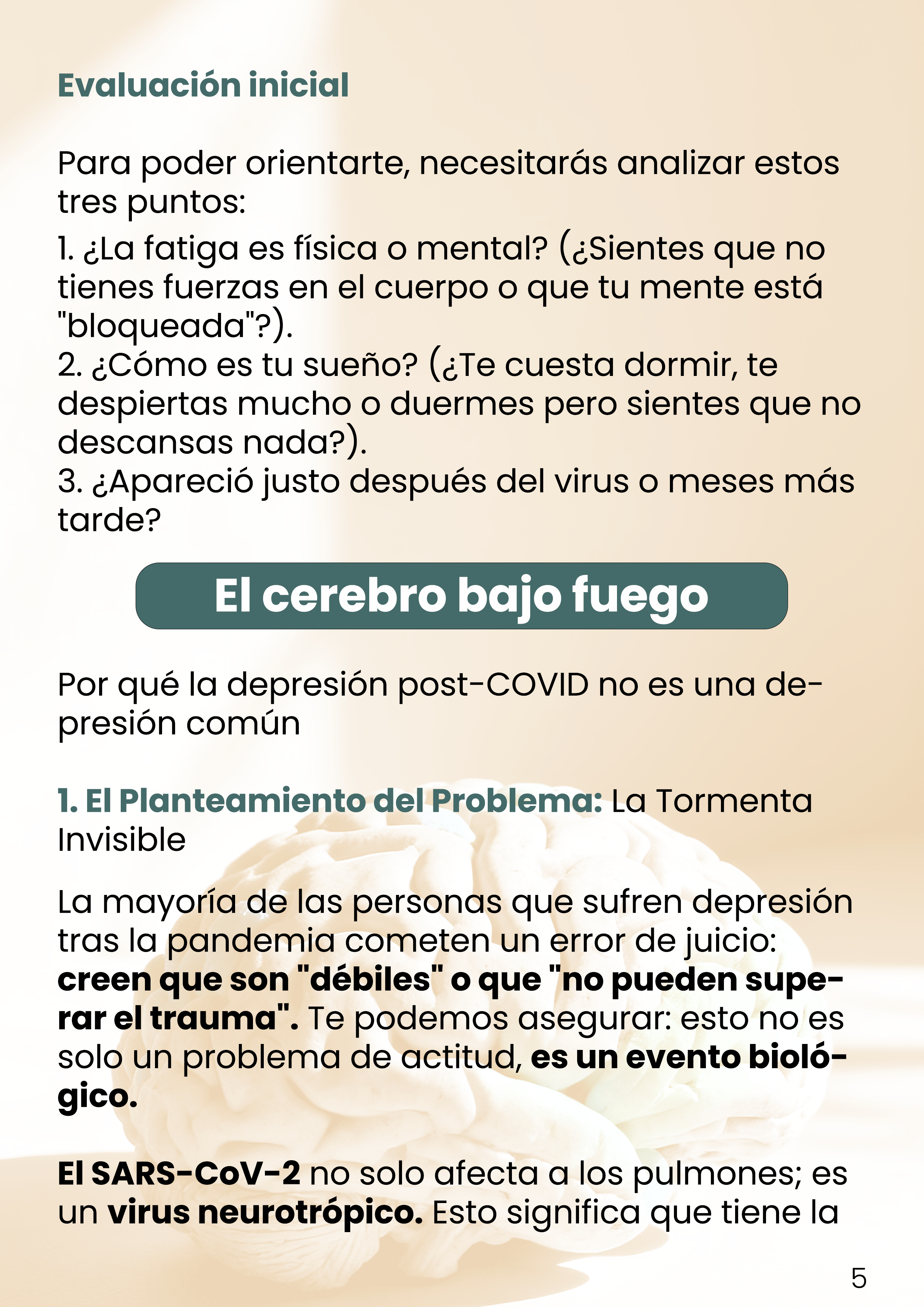 Más allá de la tristeza  - Combatiendo el Long COVID (EBook)